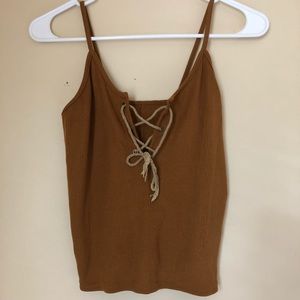 Light brown tank top